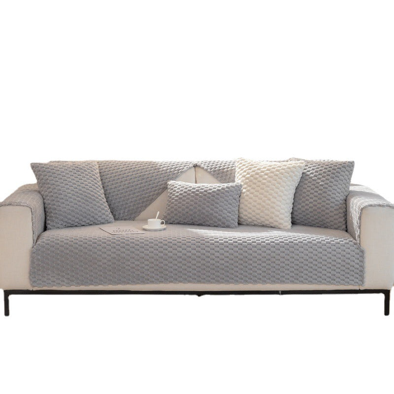 LuxiSoft Sofa Plush Non-slip Sofa Cover Couch Protector - Katico
