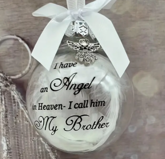 Heavenly Angel Brother Ornament - Katico