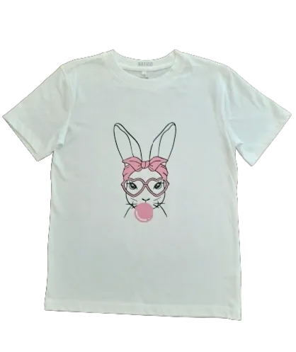 Bunny Rabbit T-Shirt (Pink) - Katico