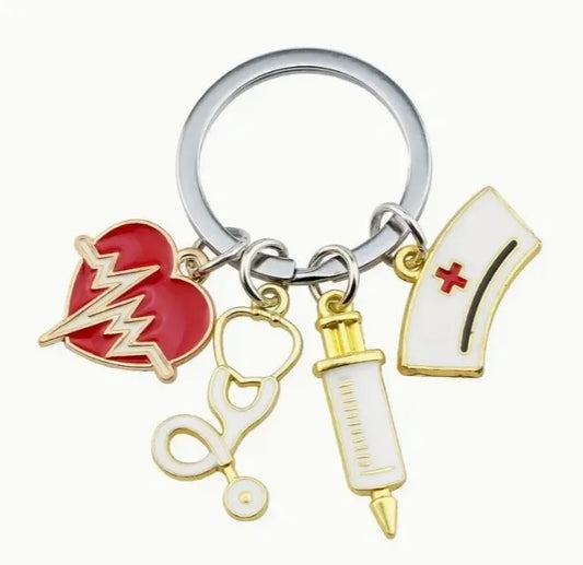 Doctor or Nurse Key Ring - Katico