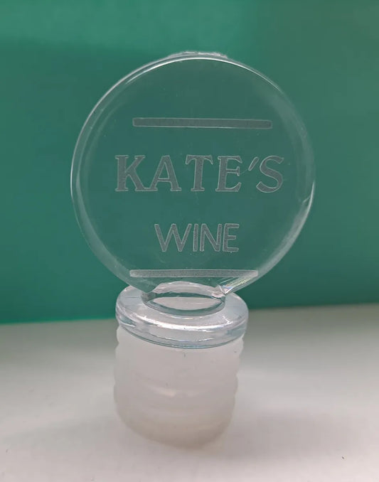 Personalised Wine Bottle Stopper - Katico