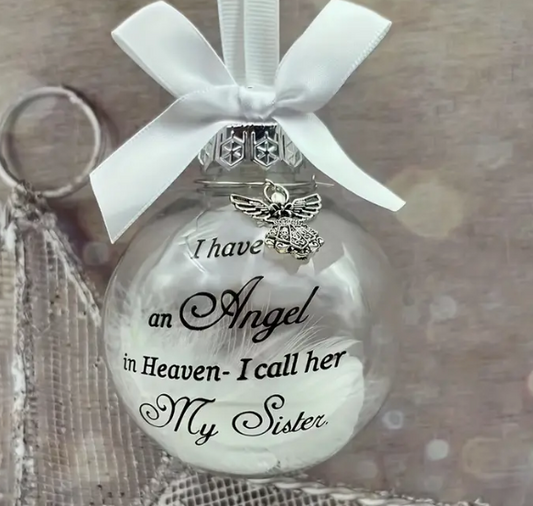 Heavenly Angel Sister Ornament - Katico