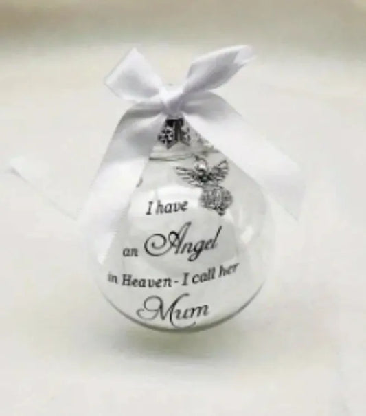 Sympathy Ornament for Mum - Katico