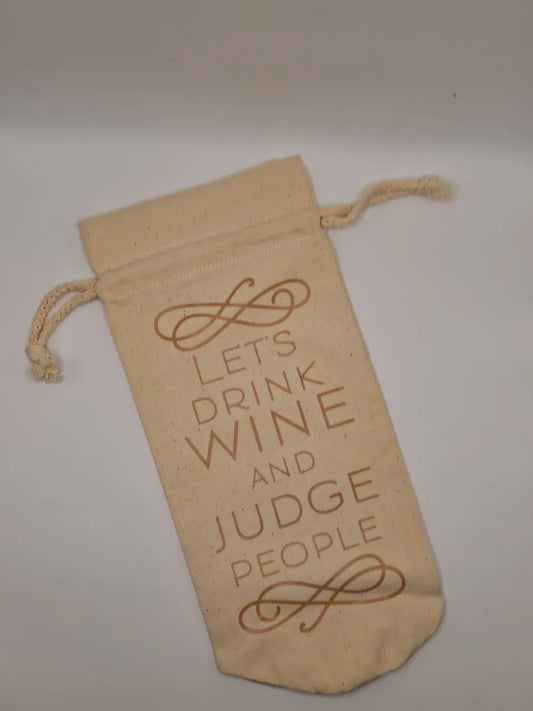 Wine Gift Bag - Judgement Bag - Katico