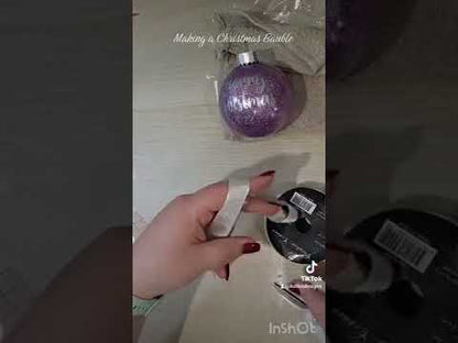 Personalised Christmas Ornament - Handmade Bauble